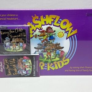 Cashflow For Kids Board Game, Book & CD Rich Dad Poor Dad Robert Kiyosaki SEALED